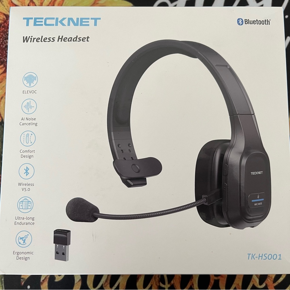 Tecknet Wireless Headset